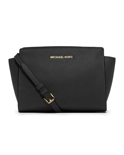 michael kors black selma bag small|Michael Kors selma medium black.